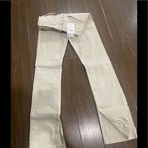 Zara Split Hem Jeans